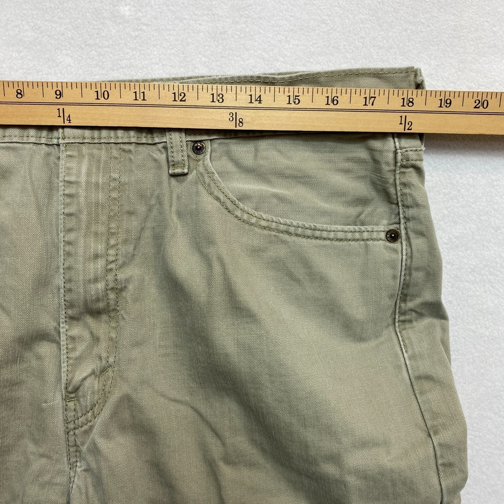 Levi's 505 Jeans Mens 38 Tan Denim Pants Five Pocket Straight Leg - Picture 3 of 10
